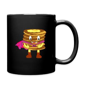 Pancake Pancake Gift Mum Grandma Flädle - Full Colour Mug - black - Right