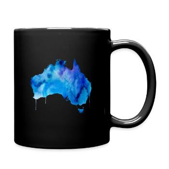 Australie - Mug uni - noir - Droite