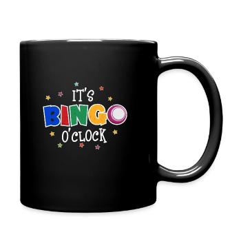 Bingo - Mug uni - noir - Droite
