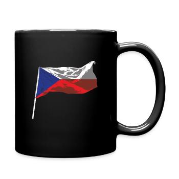 Czech Design for Czech fans - Full Colour Mug - black - Right