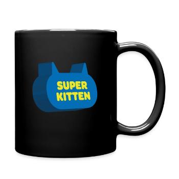 Super kitten - super chaton - Mug uni - noir - Droite