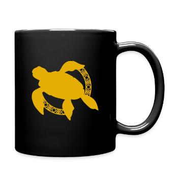 Tortue / Reptile - Reptile - Mug uni - noir - Droite