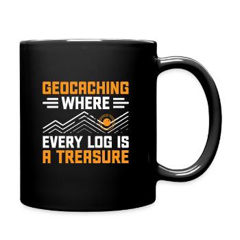 Géocaching Géocache Géocacher Funny Geocacher Sayi - Mug uni - noir - Droite
