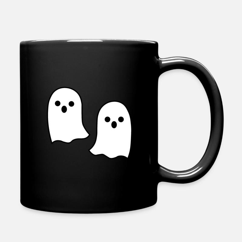 Geister - Tasse einfarbig - Schwarz