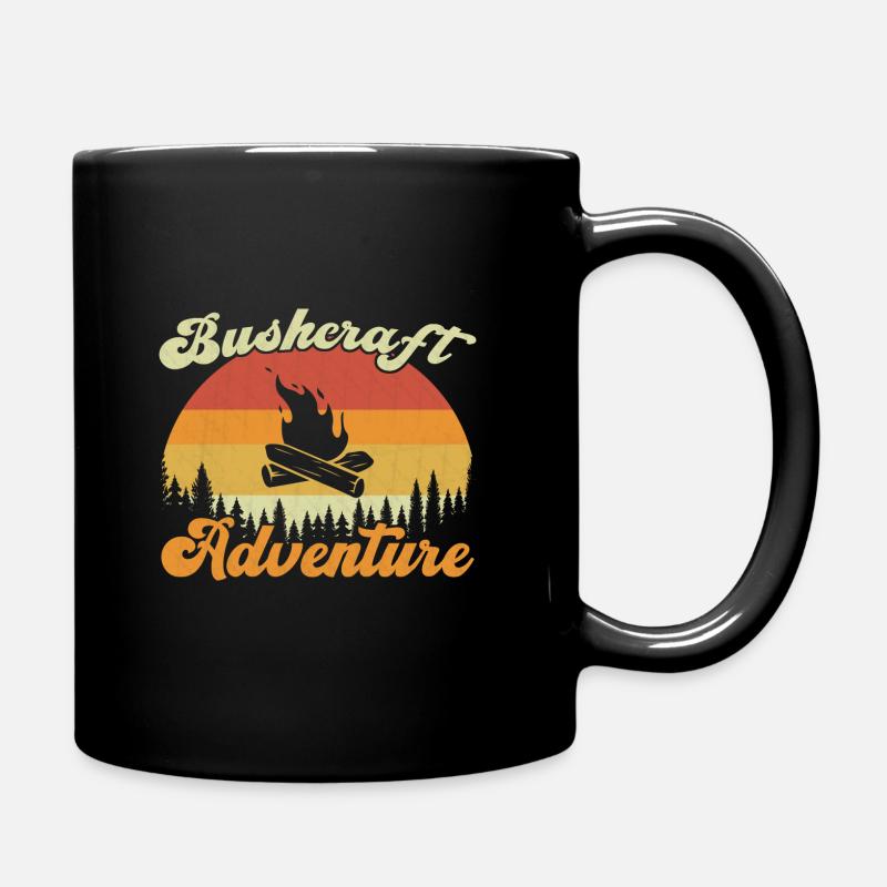 Aventure Bushcraft / Bushcraft - Mug uni - noir