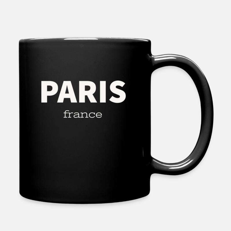 PARIS - Full Colour Mug - black