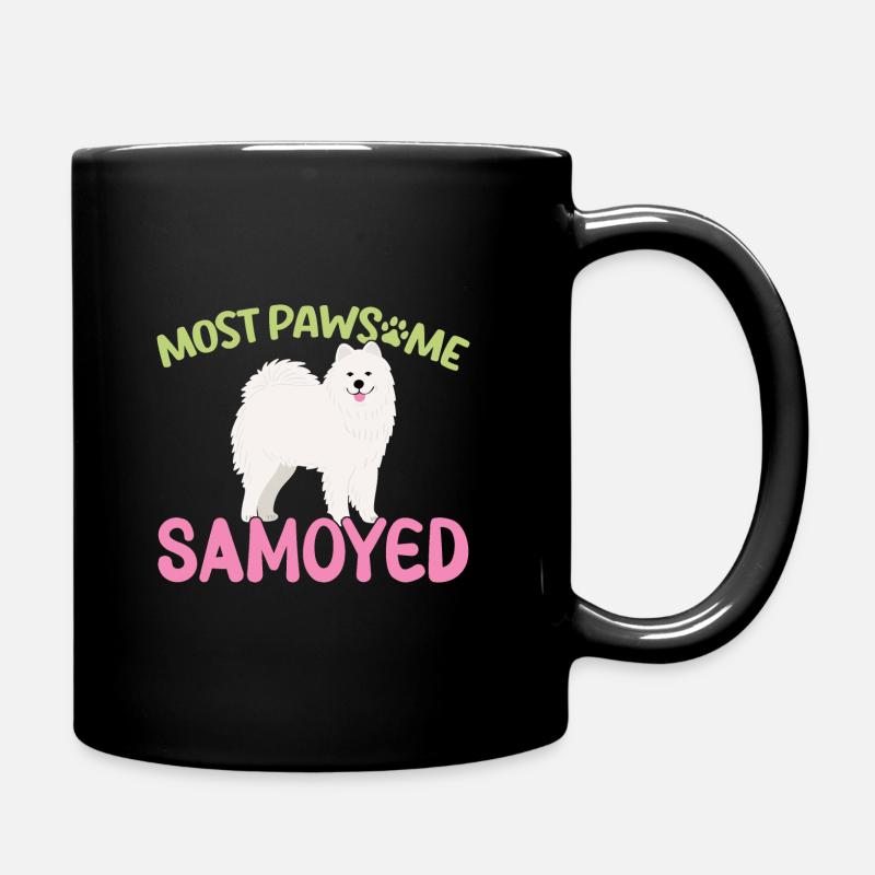 Samoyède MostPAWSOME - Mug uni - noir