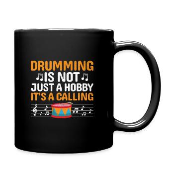 Drum Corps Marching Band Drum Corp Music Percussio - Tasse einfarbig - Schwarz - Rechts