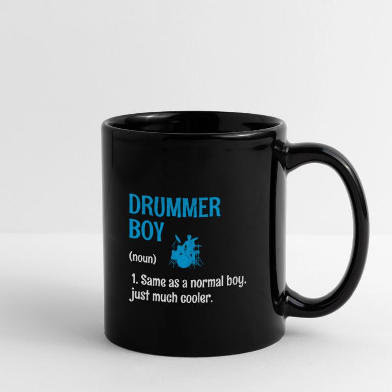 Drummer Boy Same As A Normal Boy Just Much Cooler Full Colour Mug