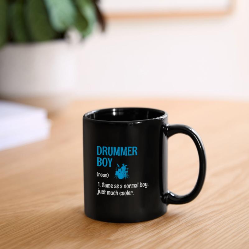 Drummer Boy Same As A Normal Boy Just Much Cooler Full Colour Mug