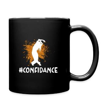 Confidance For Dancing Dancer Choreography - Full Colour Mug - black - Right