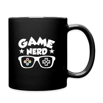 Game Nerd Video Game Player Geek Gaming Gamer Pc C - Tasse einfarbig - Schwarz - Rechts