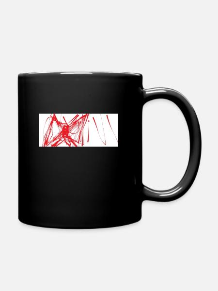 Arc rouge - Mug uni - noir
