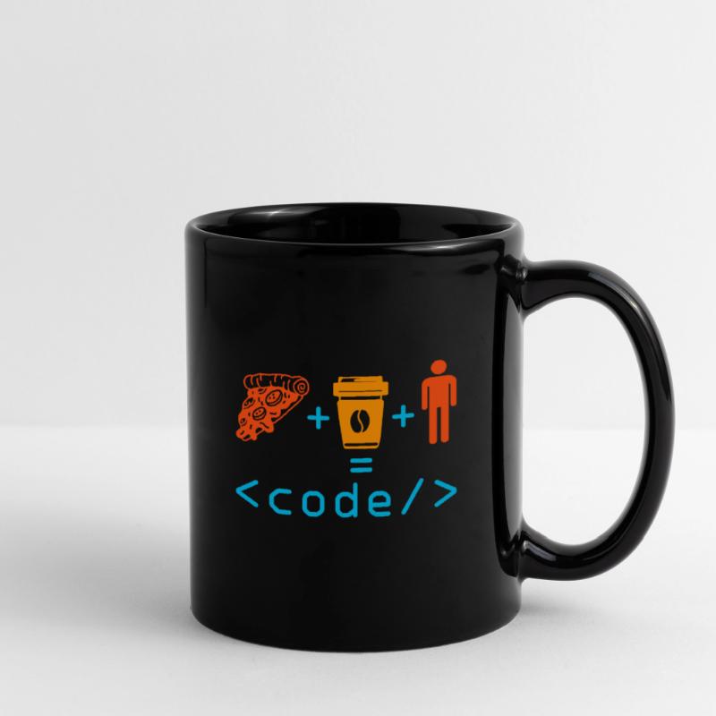 Programmierer Programmierer Computer Nerd Geek Codierung Lustig Tasse einfarbig