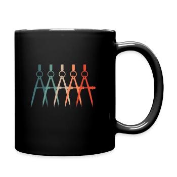 Architecte - Mug uni - noir - Droite