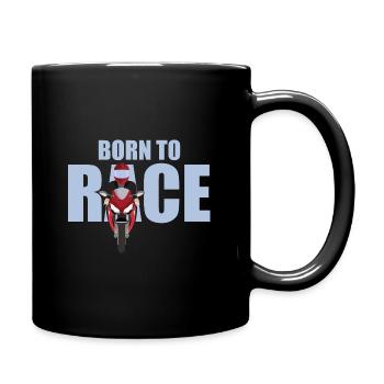 motorcycle - Full Colour Mug - black - Right