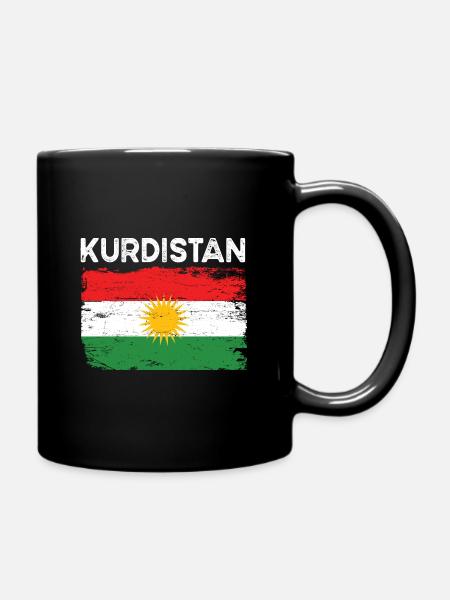 Kurdistan Kurdisch Kurdistan Shirt Lustig Kurdista - Tasse einfarbig - Schwarz