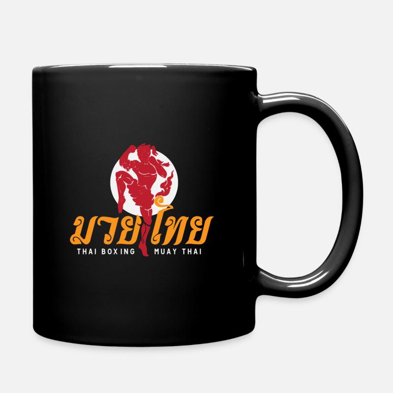 boxe muay thaï - Mug uni - noir