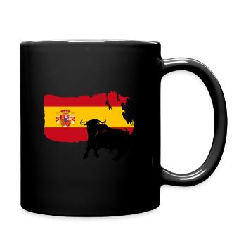 Spanish nationality - Full Colour Mug - black - Right