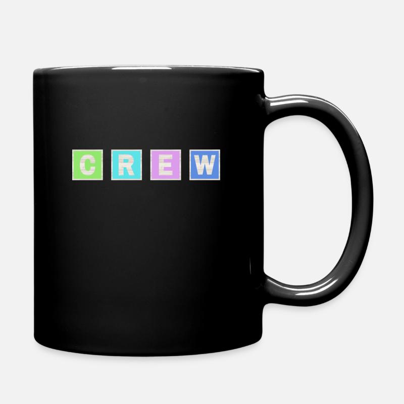Crew - Full Colour Mug - black
