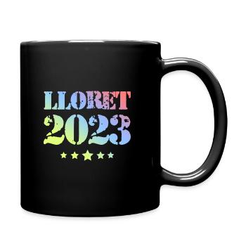 Lloret De Mar 2023 - Tasse einfarbig - Schwarz - Rechts