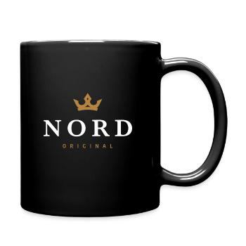 Nord Original Familienlogo - Tasse einfarbig - Schwarz - Rechts
