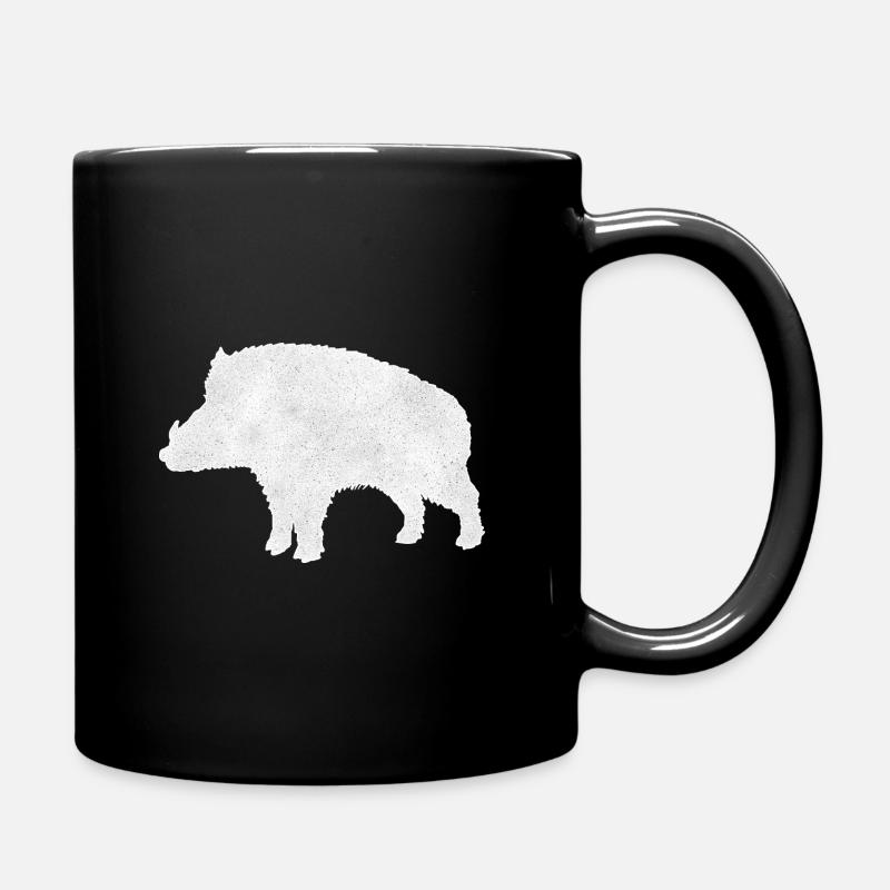 Sanglier - Mug uni - noir