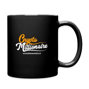Crypto Millionare by BitMountain - Shirt - Tasse einfarbig - Schwarz - Rechts