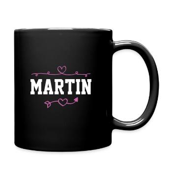 Martin - Mug uni - noir - Droite