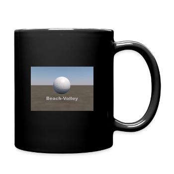 Beach Volleyball - Full Colour Mug - black - Right