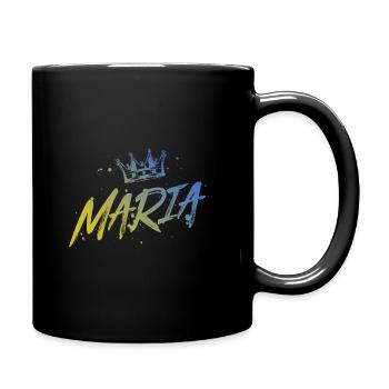 Maria - Tasse einfarbig - Schwarz - Rechts