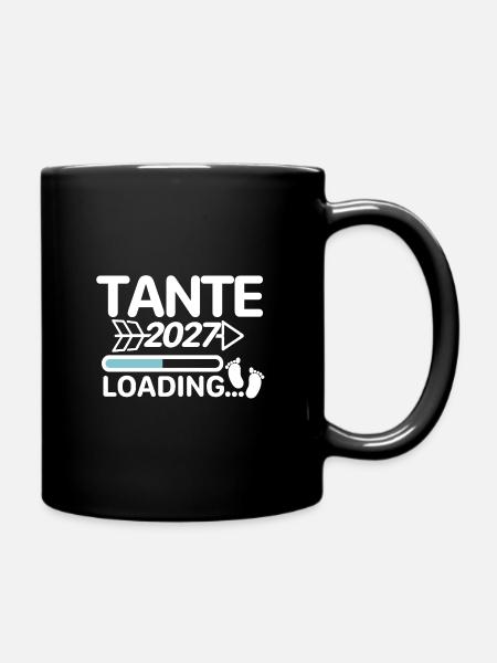 Tante 2027 - Tasse einfarbig - Schwarz