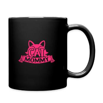 T-shirt chats gueule de bois cadeau chaton persan - Mug uni - noir - Droite
