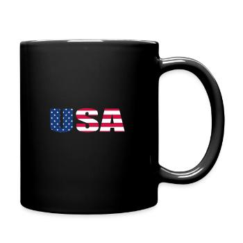United States - Full Colour Mug - black - Right
