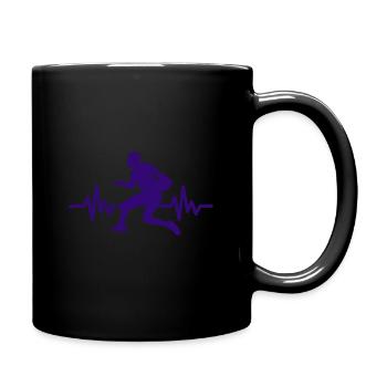 Haertbeat Basketball - États-Unis - Sports d’équipe - Cerceaux - Mug uni - noir - Droite