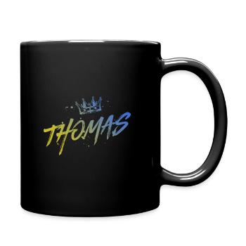 Thomas - Tasse einfarbig - Schwarz - Rechts