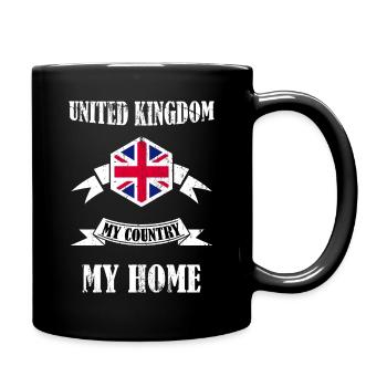 England United Kingdom United Kingdom Gift - Full Colour Mug - black - Right