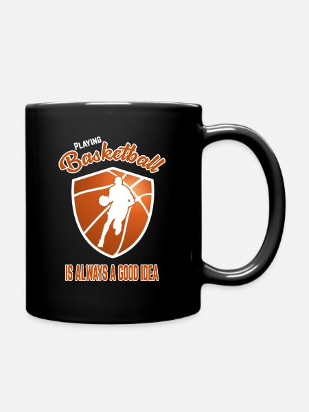 Basketball basketball basketball équipe cadeau - Mug uni - noir