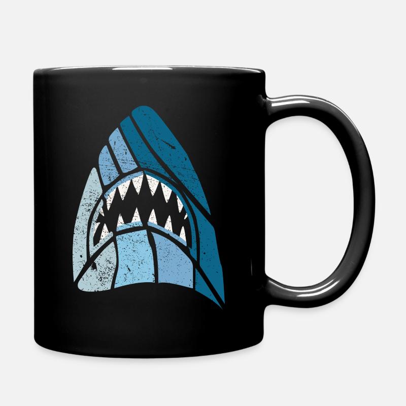 Hai - Tasse einfarbig - Schwarz