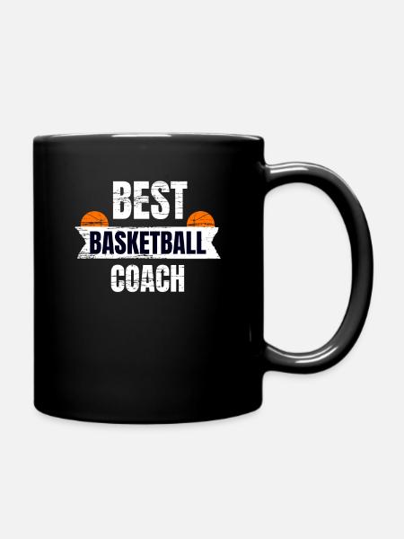 Bester Basketball Trainer - Tasse einfarbig - Schwarz