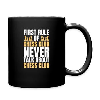 Chess Club Gift - Full Colour Mug - black - Right