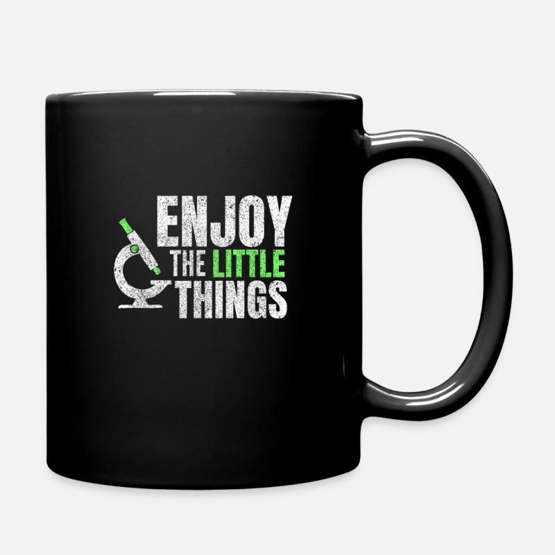 Biologie Student - Tasse einfarbig - Schwarz
