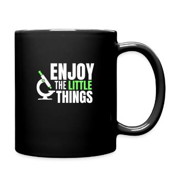 Biology Student Gift Funny Microscope - Full Colour Mug - black - Right