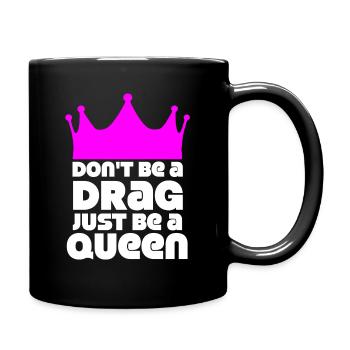 Drag Queen Geschenk Transsexuell Pride LGBT Gender - Tasse einfarbig - Schwarz - Rechts