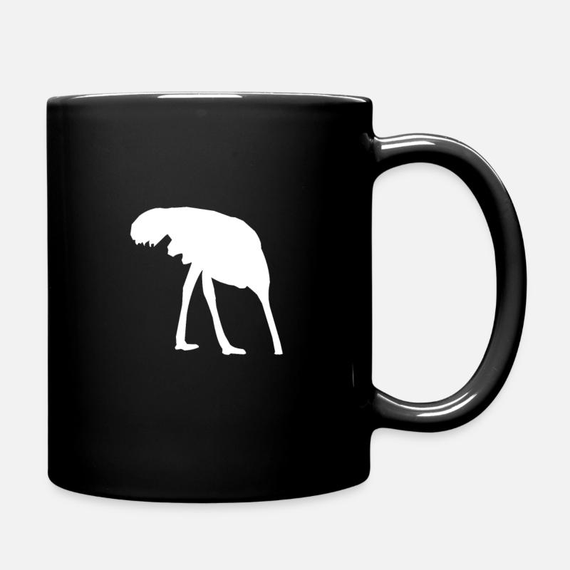 Ostrich Strauss Kopf in Sand - Tasse einfarbig - Schwarz
