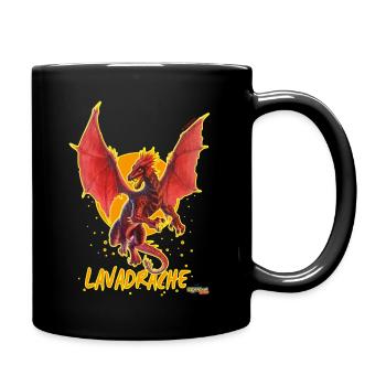 Schleich Eldrador Creatures Lavadrache Tassen - Tasse einfarbig - Schwarz - Rechts