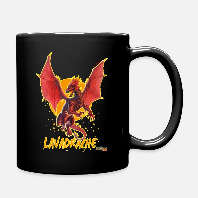 Schleich Eldrador Creatures Lavadrache Tassen - Tasse einfarbig - Schwarz