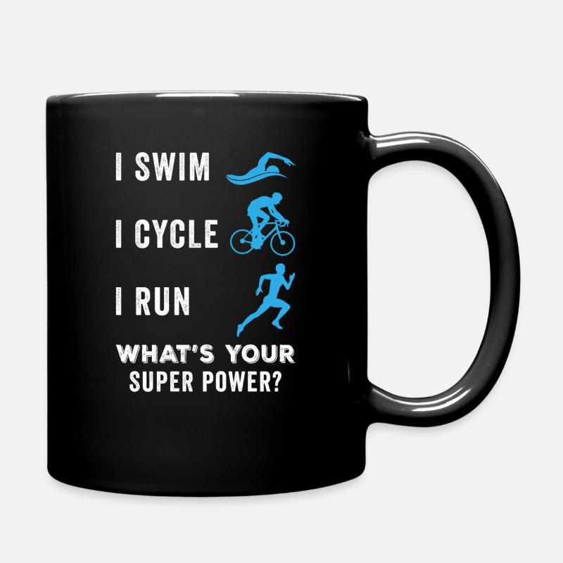 Triathlète - Mug uni - noir