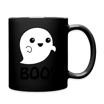 Cute ghost. - Full Colour Mug - black - Right