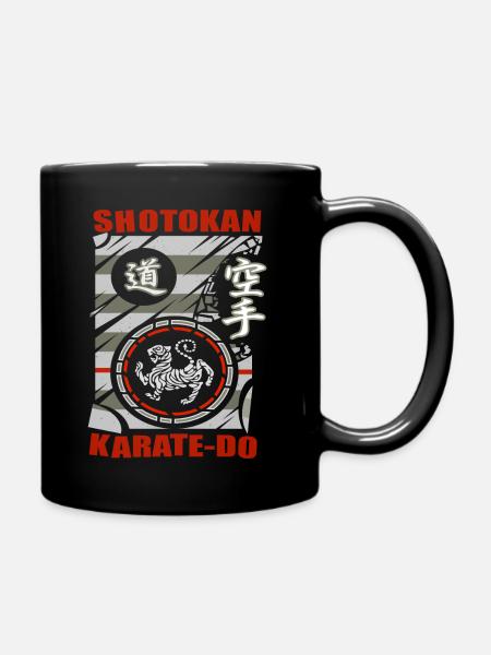 Chemise Karaté Shotokan - Mug uni - noir